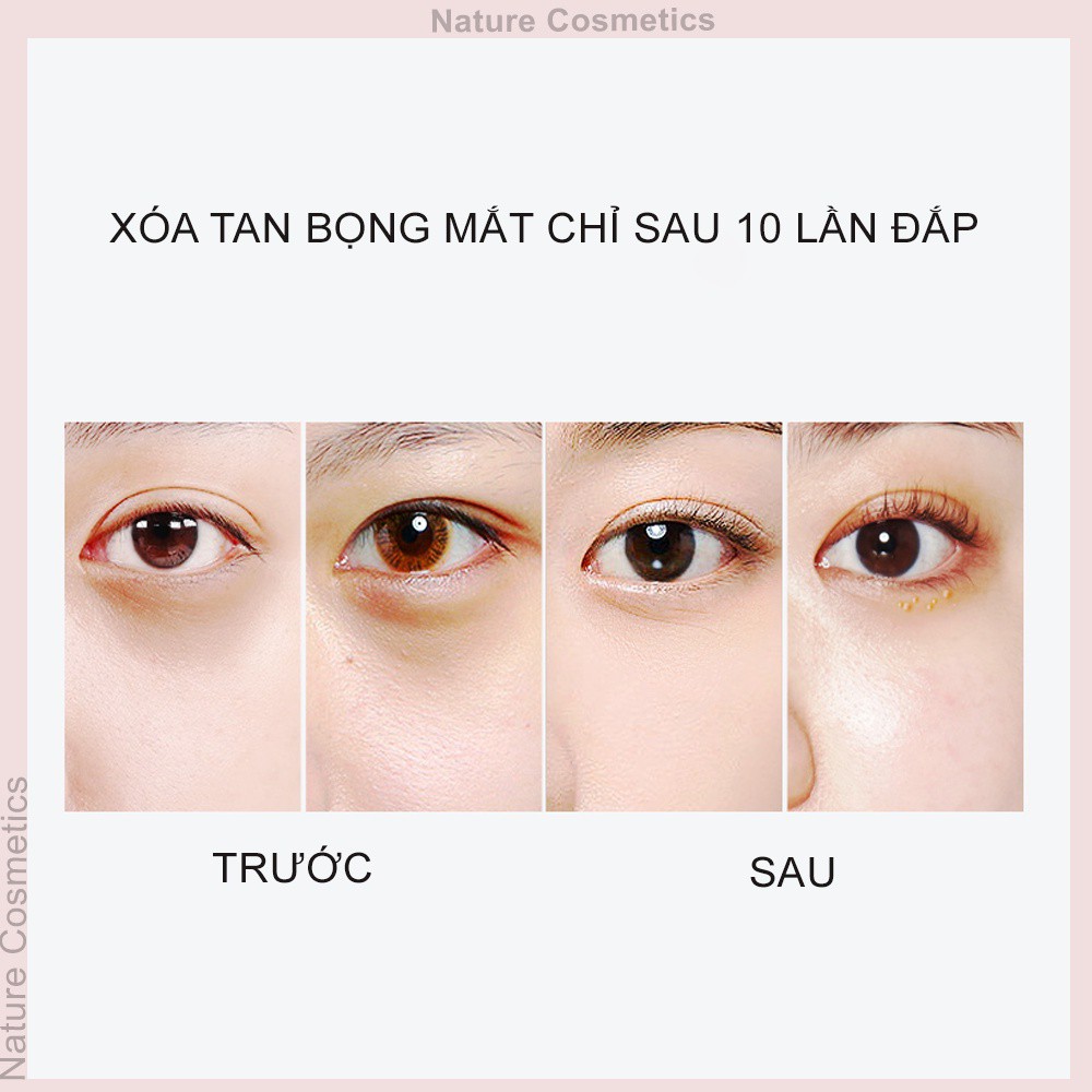 Mặt nạ mắt ❤️𝑭𝒓𝒆𝒆𝒔𝒉𝒊𝒑❤️ Nạ mắt vàng collagen Bioaqua. Hộp 60 miếngchính hãng nội địa trung