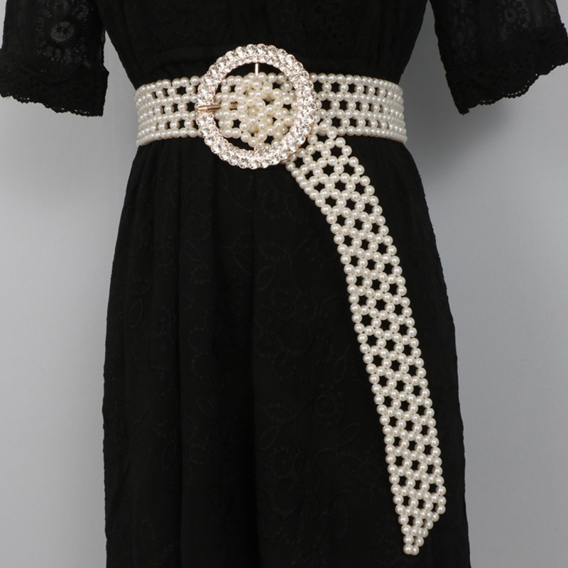 Dây Thắt Lưng Kết Hạt Thủ Công Dành Cho Cô Dâu