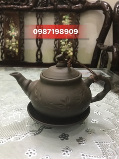 Bộ ấm chén Bát Tràng khay đẹp