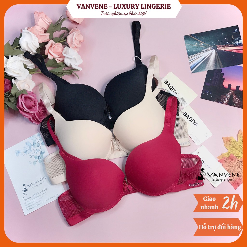 [Mã FAMARAL1 giảm 10K đơn 50K] Áo Lót Nâng Ngực Có Gọng Dây Lưới Thoáng Mát AK32