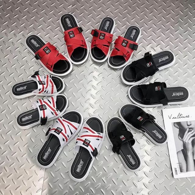 ( Xả Lỗ)Dép da mềm mũi nhọn