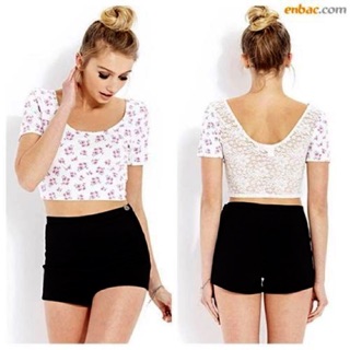 Áo croptop f21 