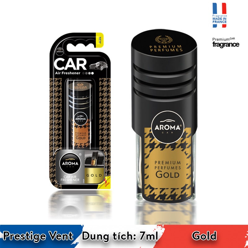 🥇Nước Hoa Ô Tô Kẹp Cửa Gió Điều Hoà Aroma Car Prestige Vent Chính Hãng Từ Pháp