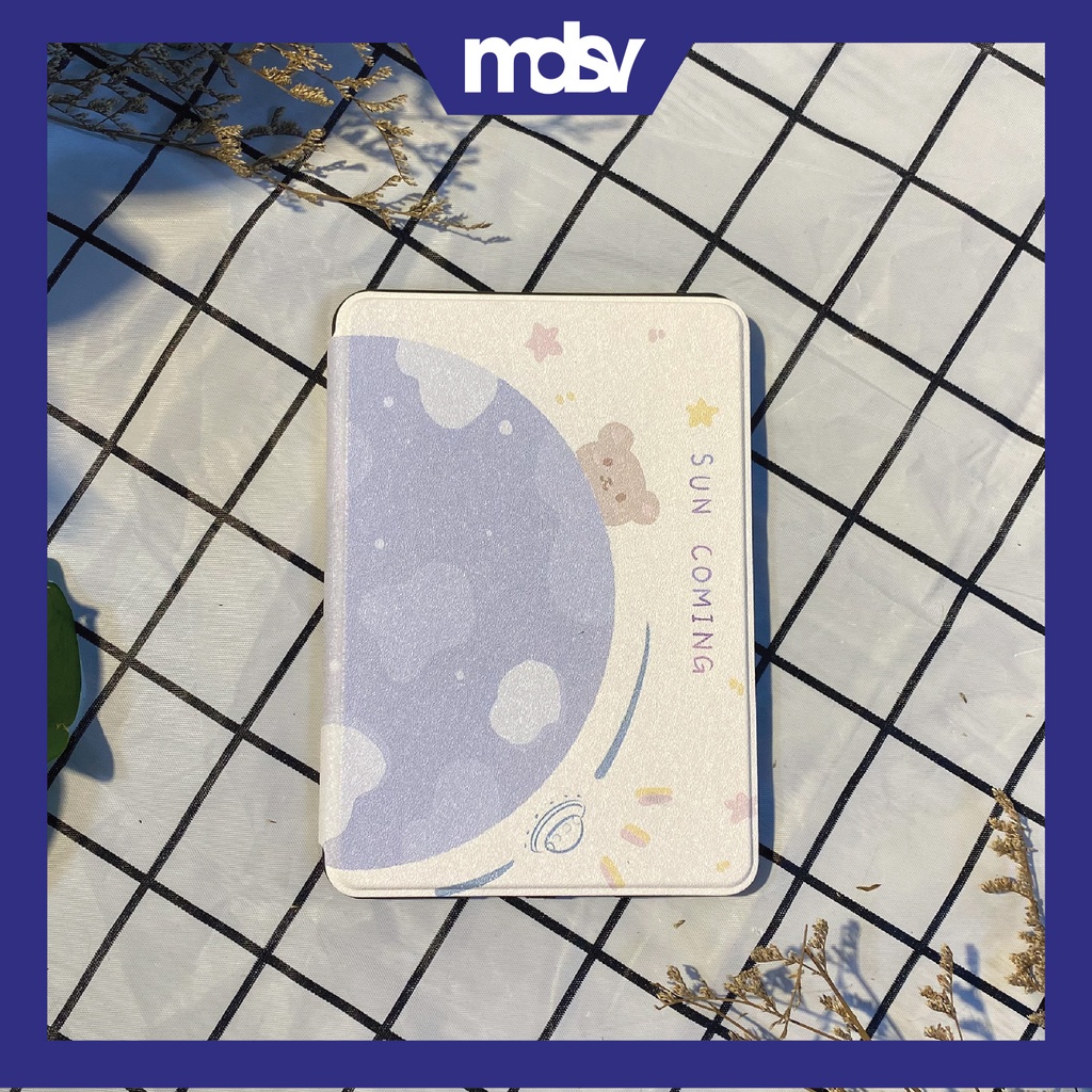 Bao da cover cho máy đọc sách Kindle Paperwhite 5 case silicon HỌA TIẾT XINH XỈU