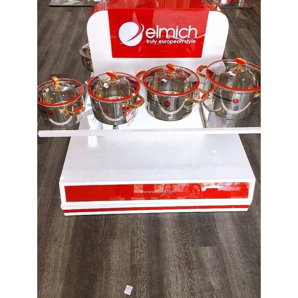 Xoong⚡CHUẨN CHÍNH HÃNG⚡Xoong inox 304 Red Velvet - EL5267/5268/5269/5270