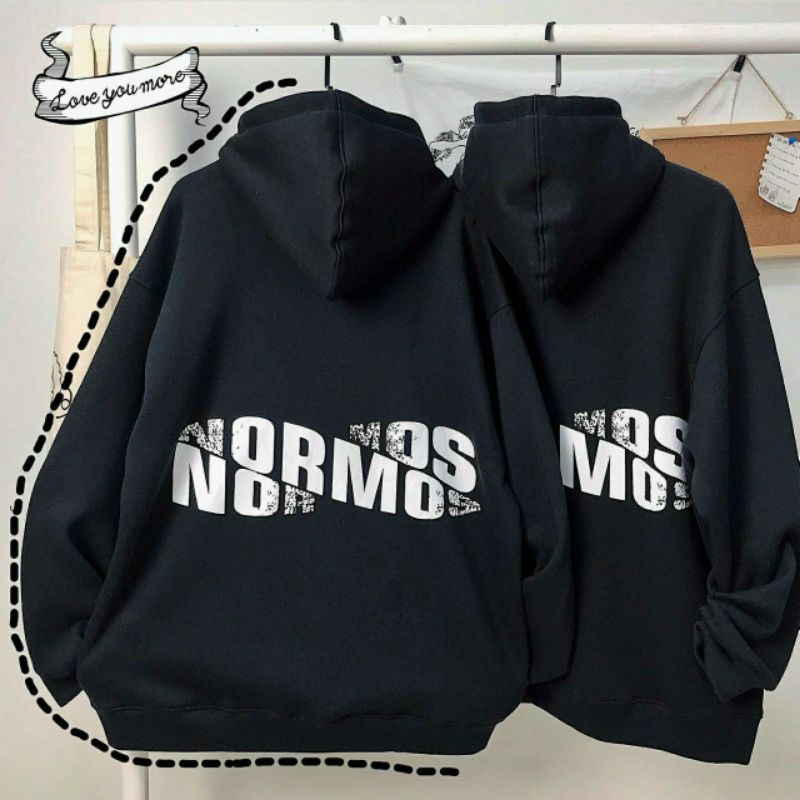 ÁO KHOÁC HOODIE ZIP NORMOS FORM RỘNG (Ảnh thật) | BigBuy360 - bigbuy360.vn