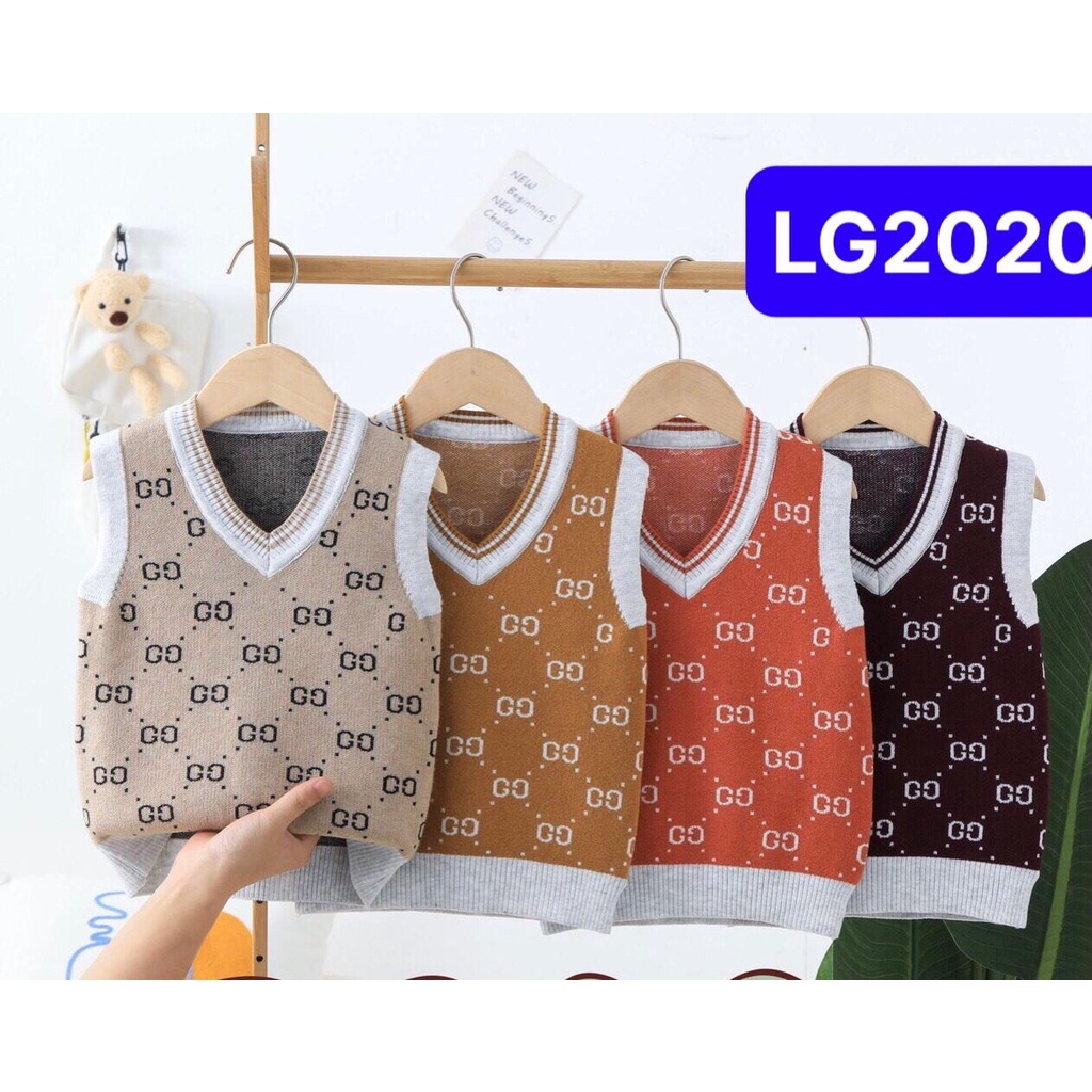Áo Len gile bé trai LITIBABY, size 1 - 4 tuổi [LG2023]