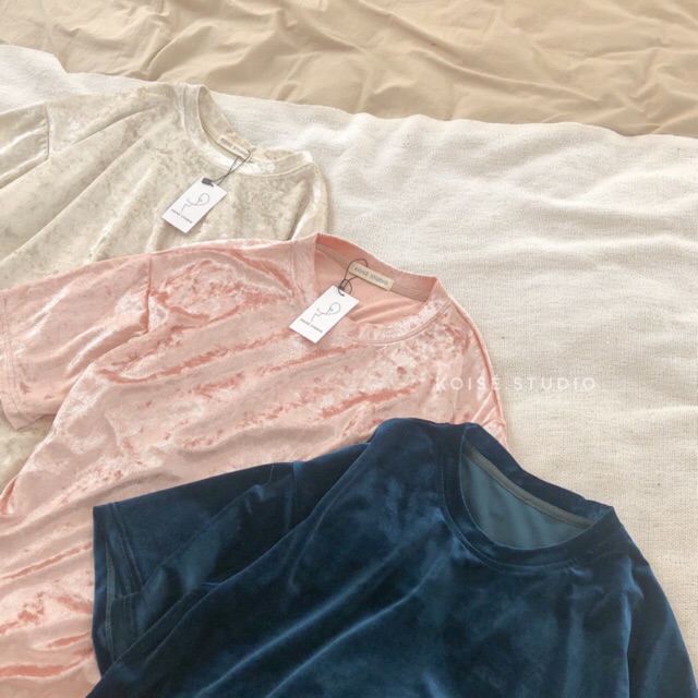 Áo Velvet Tee | BigBuy360 - bigbuy360.vn