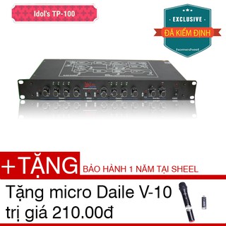 Lọc âm karaoke - Máy nâng tiếng IDOL T100 - Bảo hành 1 năm