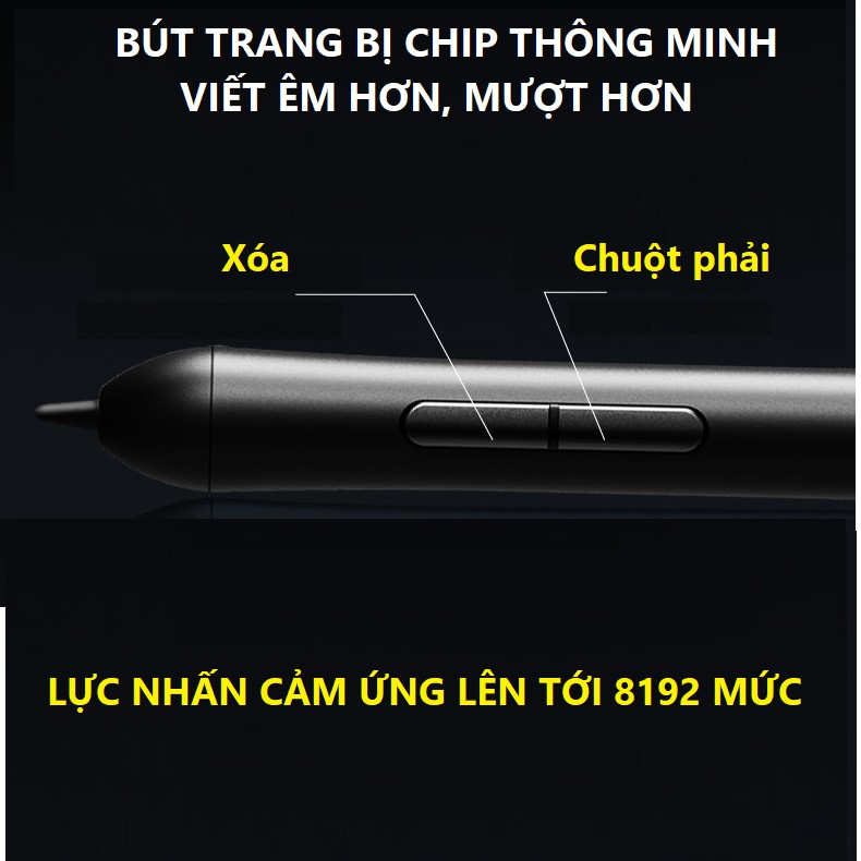 Bảng điện tử không dây LetSketch của hãng VSON 8 inch nhập khẩu