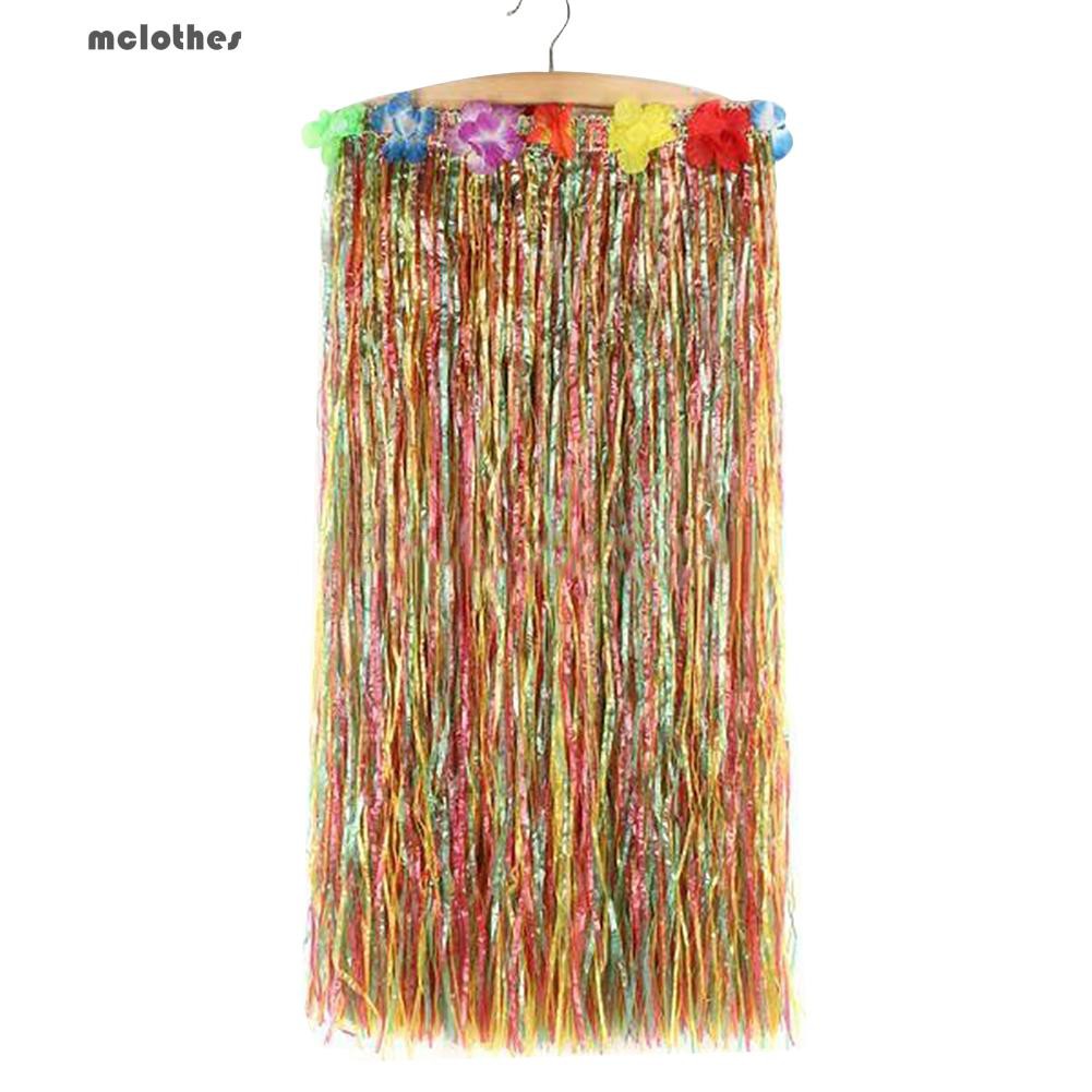 Chân váy tua rua độc đáo phong cách Hawaii nhảy vũ điệu Hula 60 / 30CM
