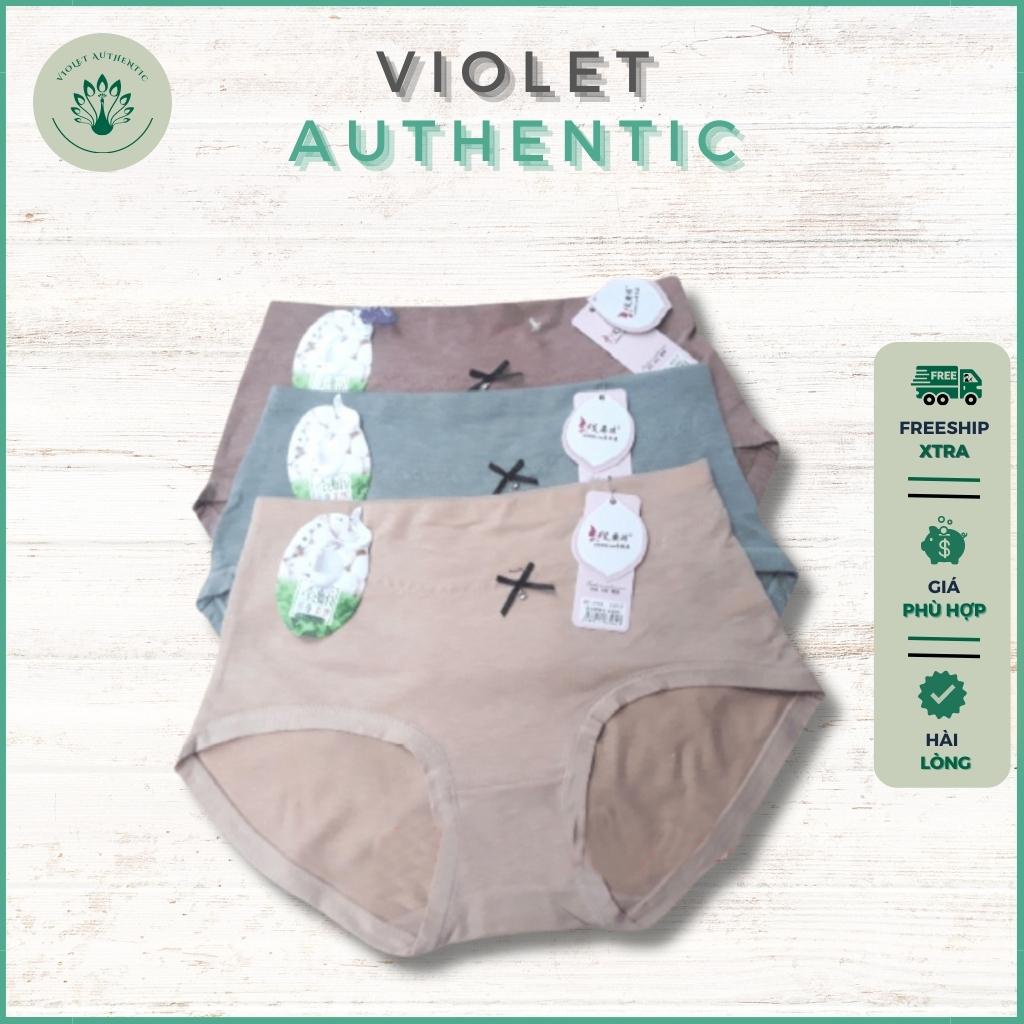 Quần lót nữ bigsize muối tiêu cotton cạp cao Q8159 chất đẹp 3XL 4xl dành cho người béo mập