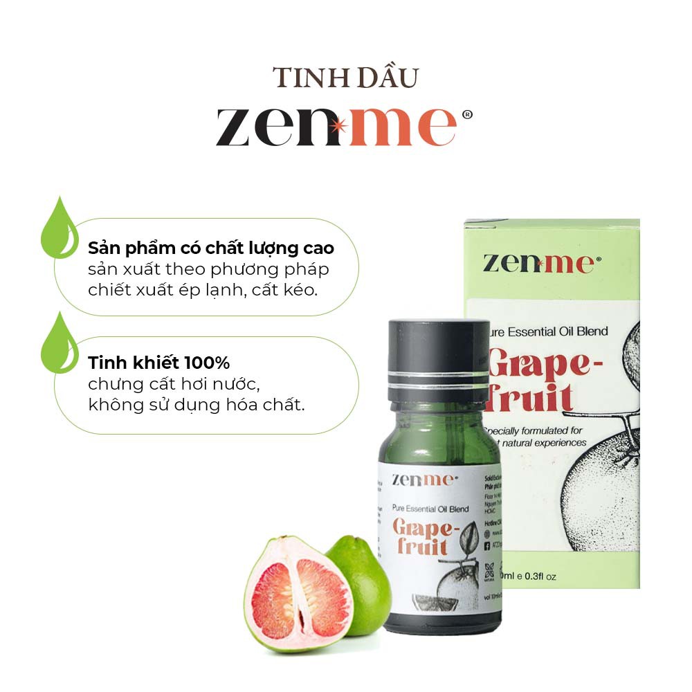 Tinh dầu tinh chất thảo dược Zemne 10ml