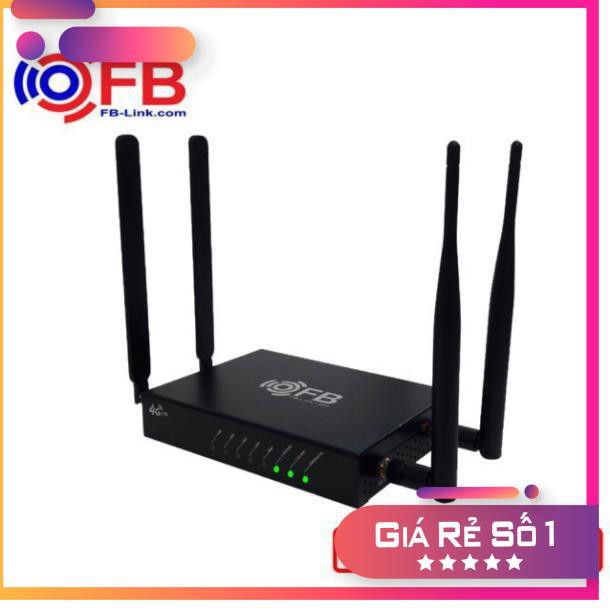 Router Router Wifi 4G LTE FB-Link CPF-901 (4 Anten - Chuyên dùng xe khách - 32 user - 5 port)