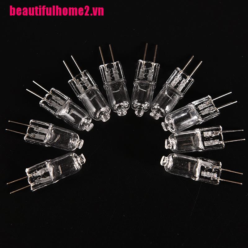 10 Bóng Đèn Halogen G4 12v 20w Siêu Sáng