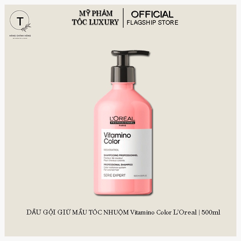Dầu gội bền mầu nhuộm Loreal Vitamino Color 1500ml-500ml-300ml