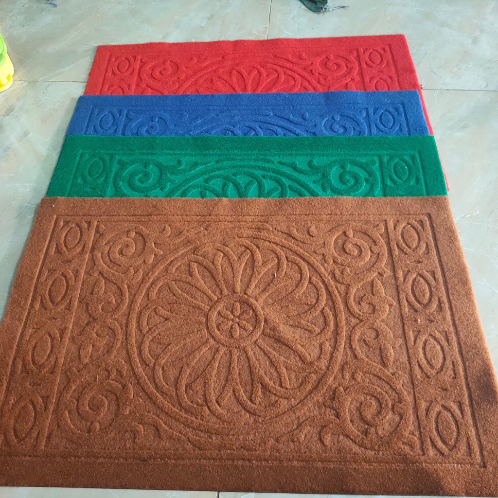 Thảm Nhựa Đàn Hồi Chống Trơn Trượt Có Khả Năng Giữ Bụi Hiệu Quả