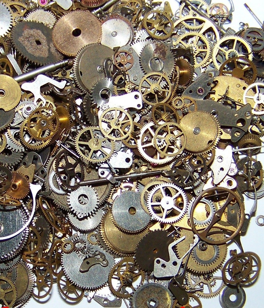 Túi 10g Bánh Răng Đồng Hồ Đeo Tay Phong Cách Steampunk