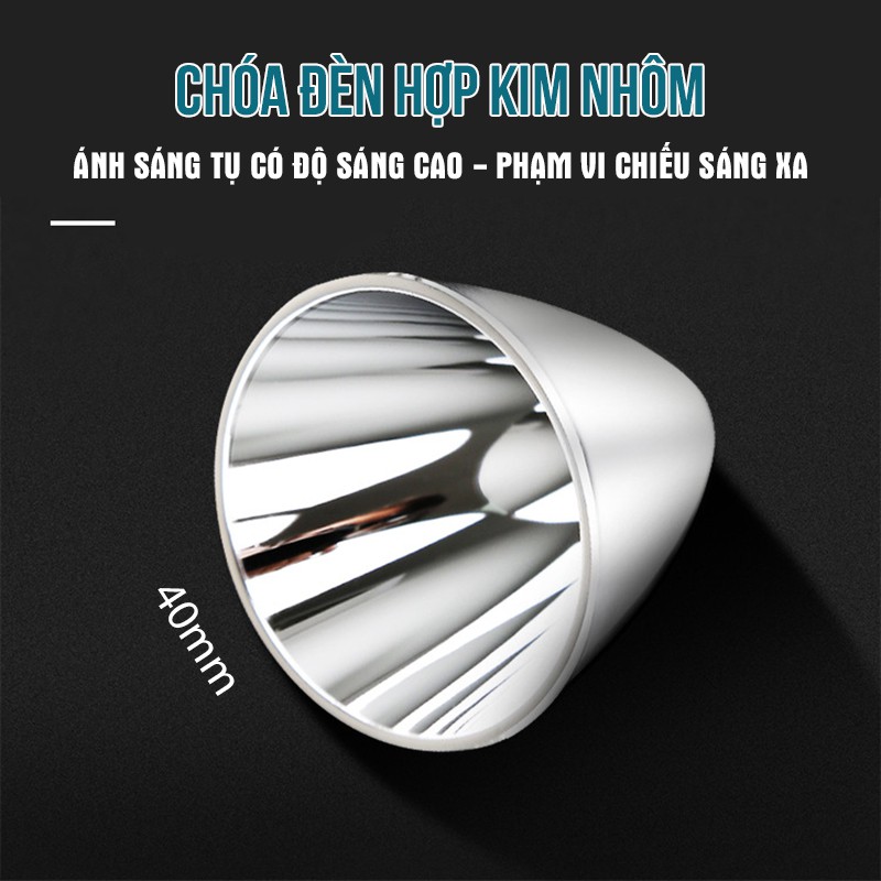 Đèn Pin Cầm Tay Siêu Sáng CKV-602GDP