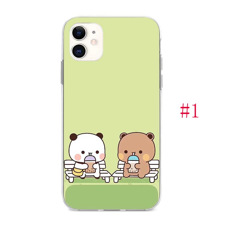 Ốp Lưng Silicon In Hình Hoạt Hình Dễ Thương Cho iPhone X 6 6s 7 8 Plus 5 5s SE