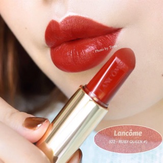 (HÀNG PHÁP ĐỦ BILL) Son Lancôme L’absolu Rouge 02 Ruby Cream