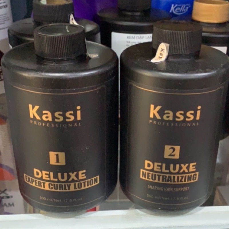 Thuốc uốn lạnh tóc FREE SHIP KASSI 500ml,mạnh nhanh xoăn,nhiều dưỡng chất, 1 bộ gồm số 1 và thuốc dập 500ml