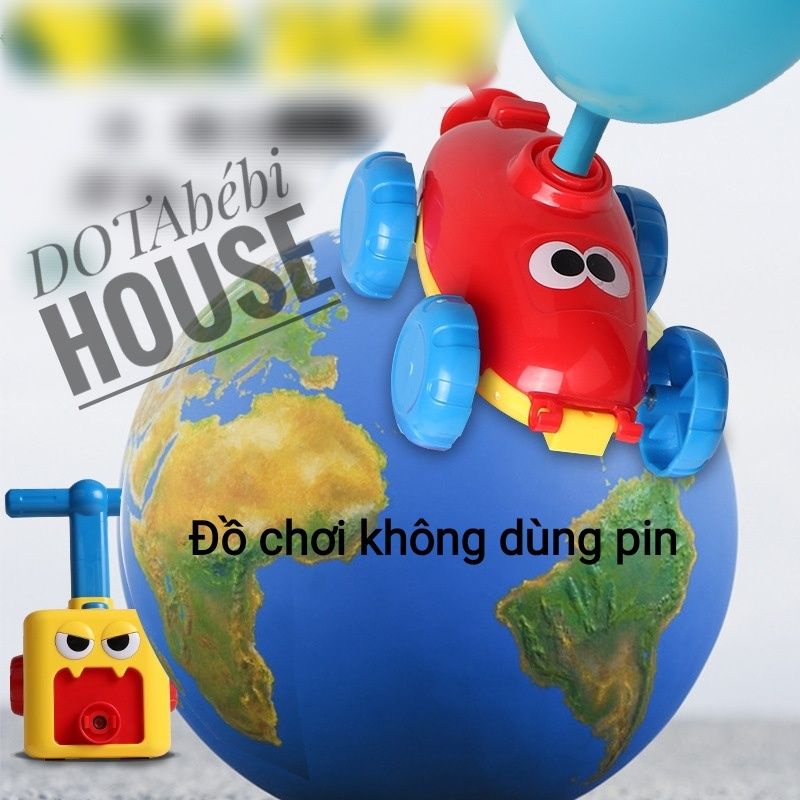 (Phiên bản mới nâng cấp Bay] Loại TO. Đồ chơi XE HƠI BƠM BONG BÓNG vui nhộn cho bé