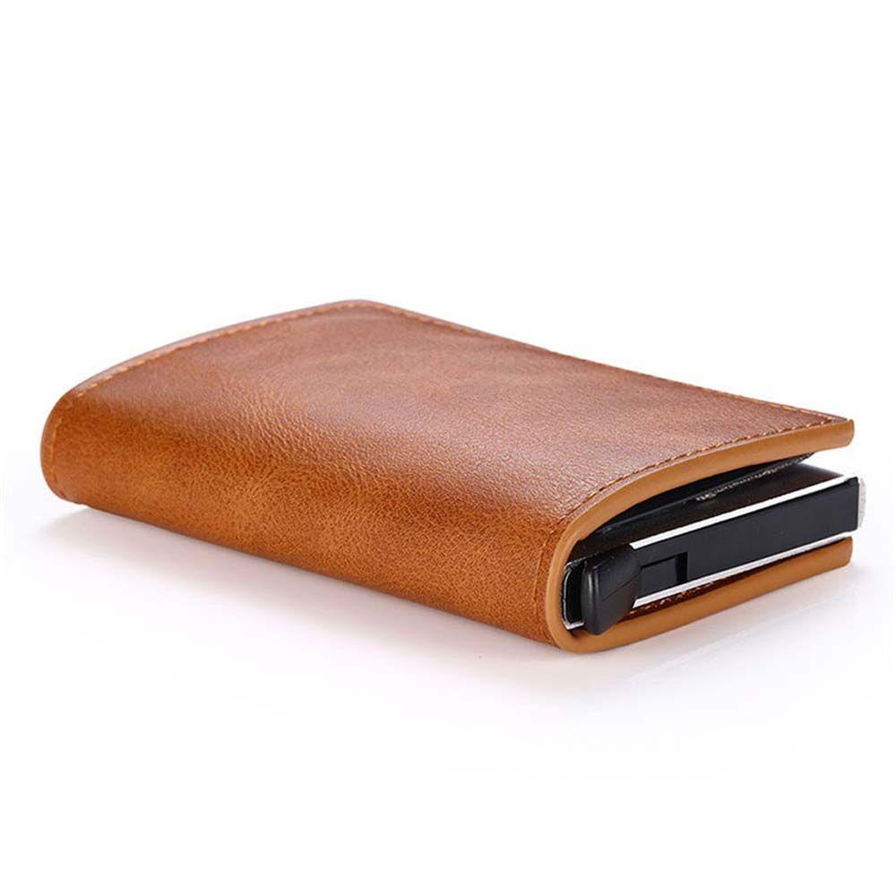 Ví Da Nhiều Ngăn Đựng Thẻ Đa Năng Chống Thấm Nước Thời Trang Cho Nam MXGOODS
