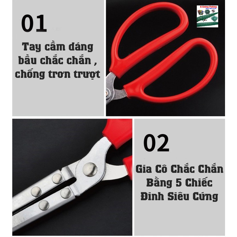 Kẹp Bắt Lươn Rắn, Hải Sản, Cua Ghẹ, Tôm Hùm. Loại Dụng Cụ Chuyên Dụng