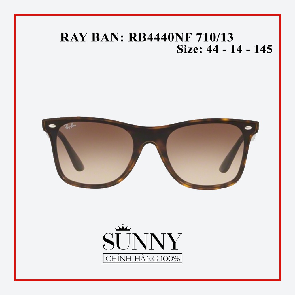 RB4440NF 710/13 - Kính mát nữ Rayban chính hãng , bảo hành toàn quốc, thiết kế dễ đeo bảo vệ mắt