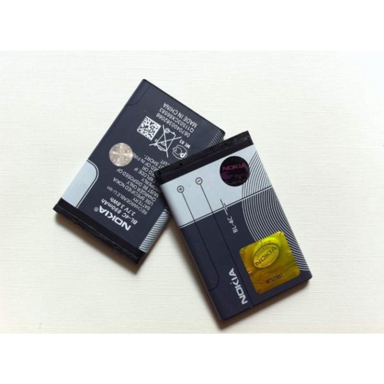 Pin 5c Cho ĐT Nokia 1208 + Nokia 105 nhiều đời khác - Loại zin - BH 3 tháng 1 đổi 1