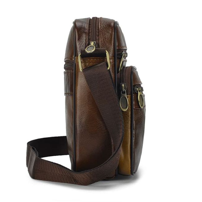 Túi nam đeo chéo da bò Nhật xịn 100%