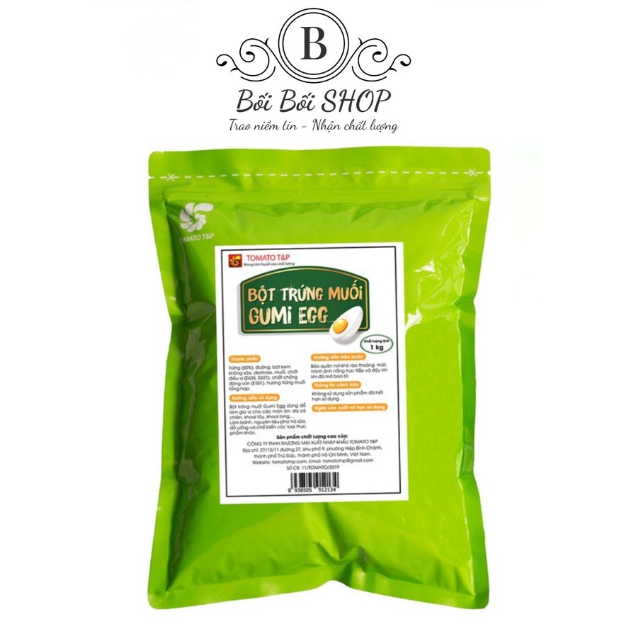 Bột Trứng Muối Gumi Egg (1kg / Gói)