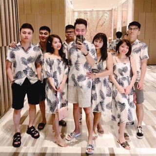 Áo hoa quả đi du lịch