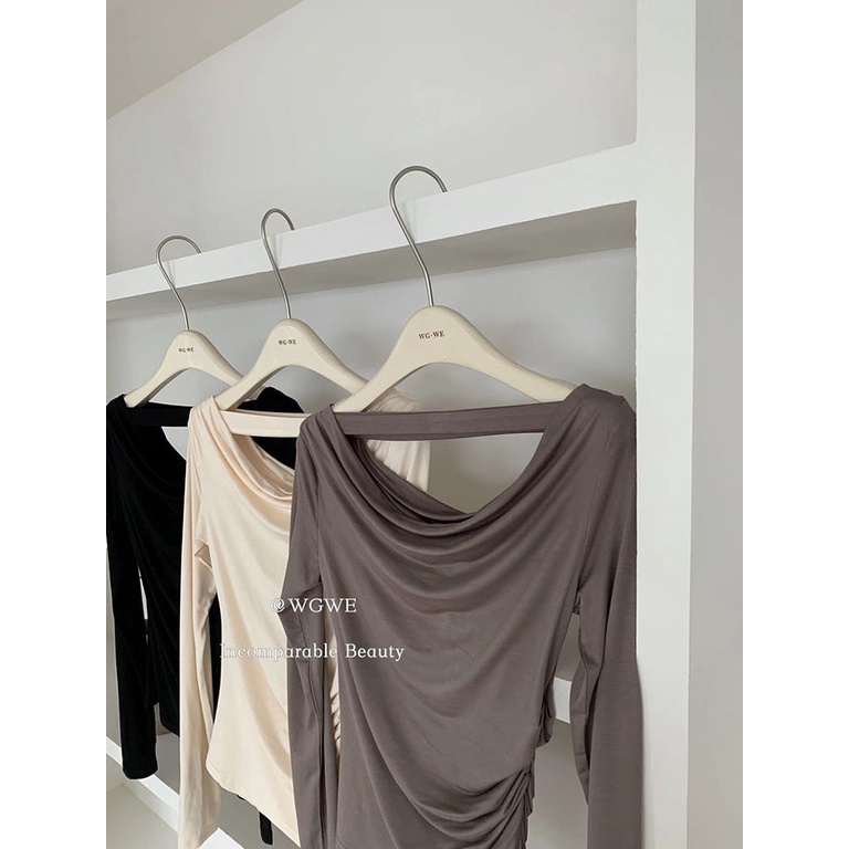 Áo Thun Tay Dài Dáng Ôm Chống Nắng Thời Trang Mùa Hè Cho Nữ