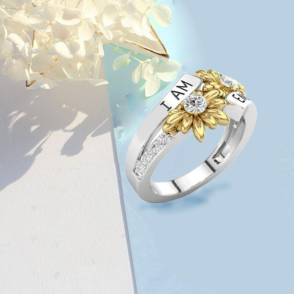 Nhẫn Đeo Khớp Ngón Tay Thời Trang Chữ Tiếng Anh I AM E-NOUGH