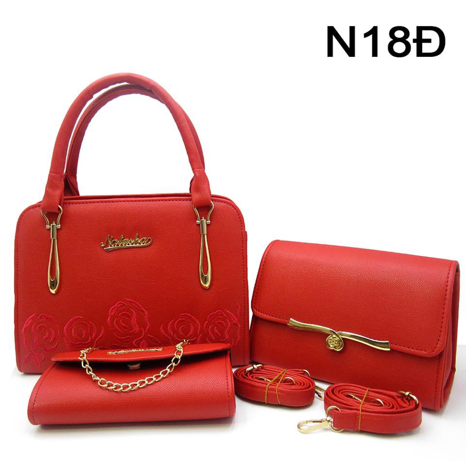 Bộ 3 Túi Thêu Hoa 7 Màu N18 Tại A_N Shop | BigBuy360 - bigbuy360.vn