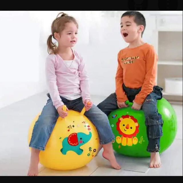 Bóng nhảy có tai loại dày to phi 30cm, đường kính tới tai 50cm sỉ giá siêu tốt