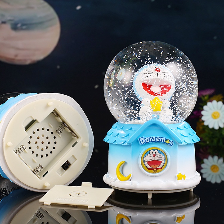 Quả Cầu Tuyết Doremon Ôm Sao