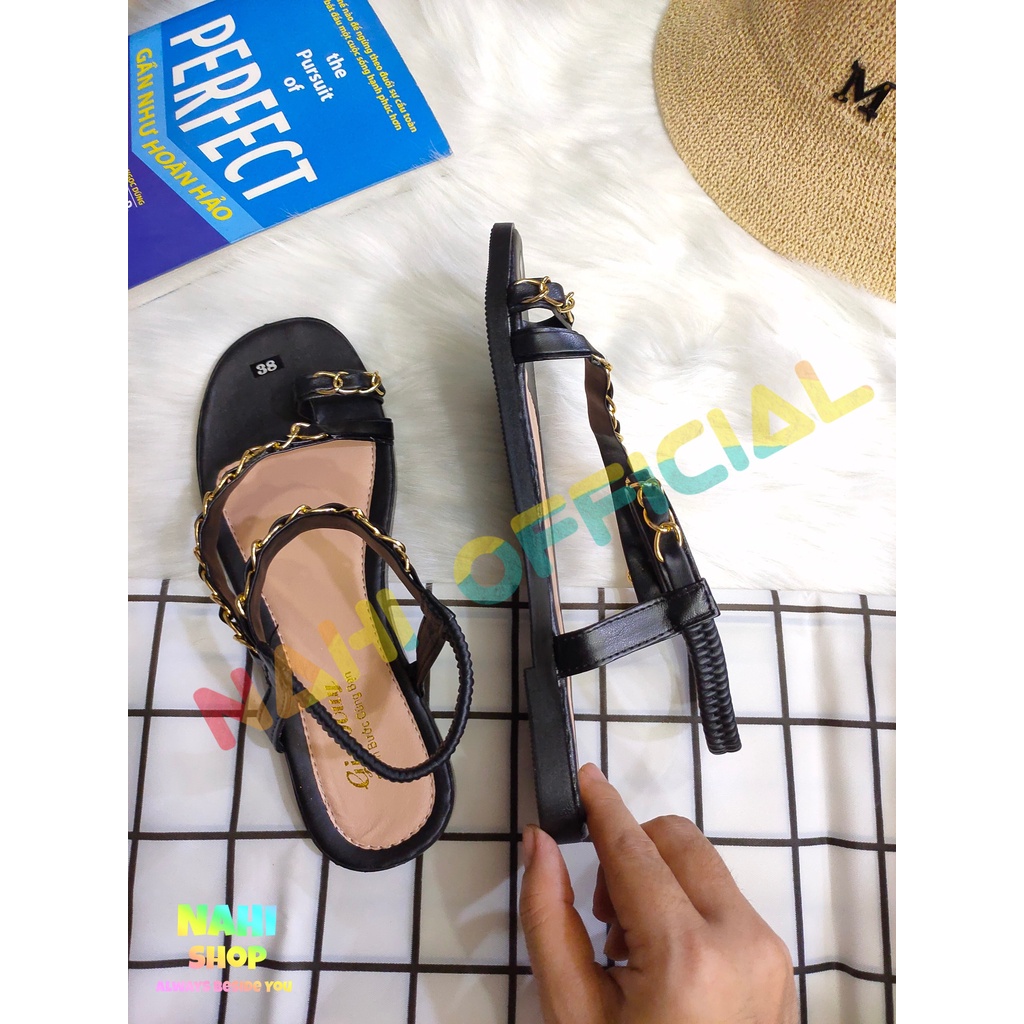 SIÊU SIÊU HOT SANDAL NỮ 2 PHÂN XỎ NGÓN DÂY CHÉO SIÊU XINH SIÊU COOL NAHI NGOCHIEU1111