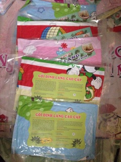 Gối đinh lăng cao cấp cho bé yêu
