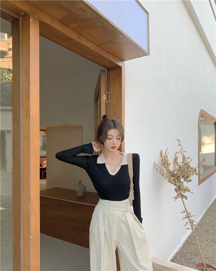 Áo sweater tay dài phong cách năng động thời trang trẻ trung cho nữ | BigBuy360 - bigbuy360.vn