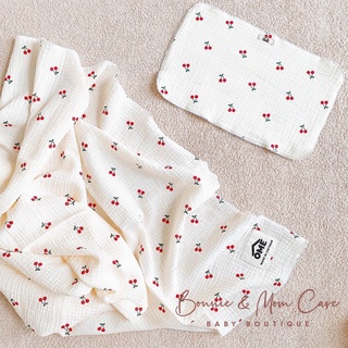 [CHÍNH HÃNG] Miếng lót đầu sơ sinh vải xô 8 lớp OME phong cách Hàn Quốc cho bé