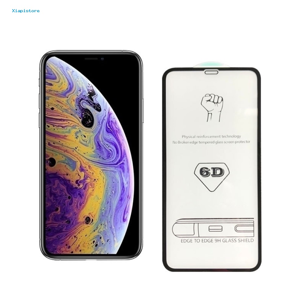 Kính Cường Lực Cong 6D Bảo Vệ Màn Hình Điện Thoại iPhone 11 Pro Max