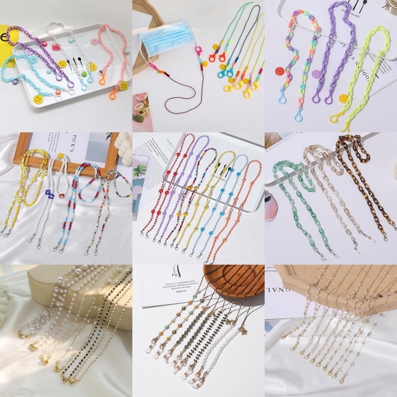 Dây Chuỗi Ngọc Trai Đeo Cổ Chống Thất Lạc Chống Thất Lạc Phong Cách Hàn Quốc