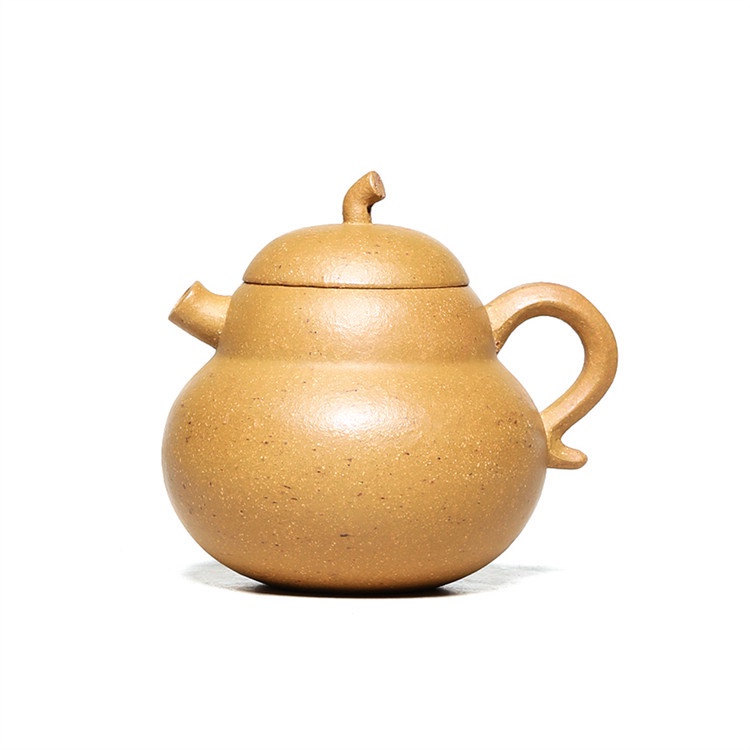 Ấm Tử Sa Nghi Hưng Hồ Lô 120 ml Độc Ẩm (Chi Ma Đoạn Nê)