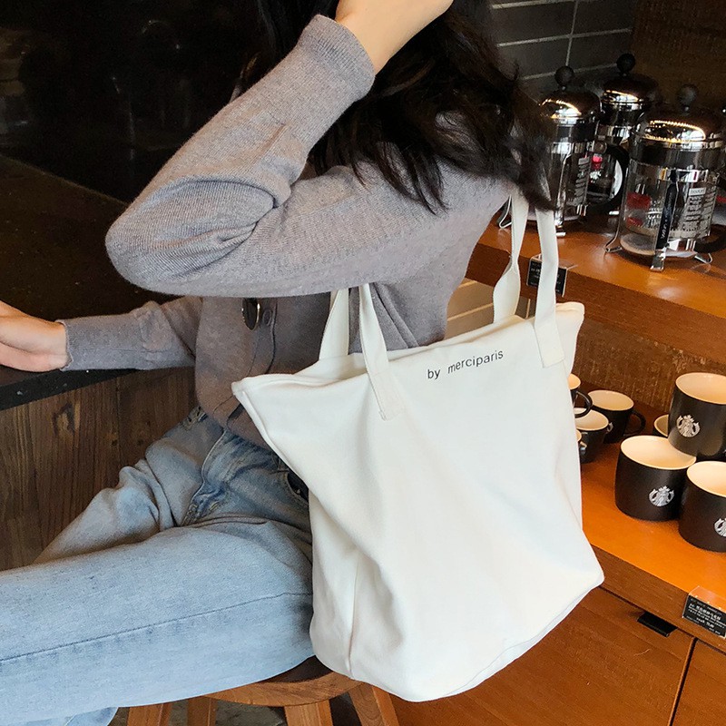 [Mã FASHIONGREEN264 giảm 10% tối đa 30k đơn từ 99k] Tote đeo vai MERCIPARIS (có sẵn, sản phẩm hot 2020)