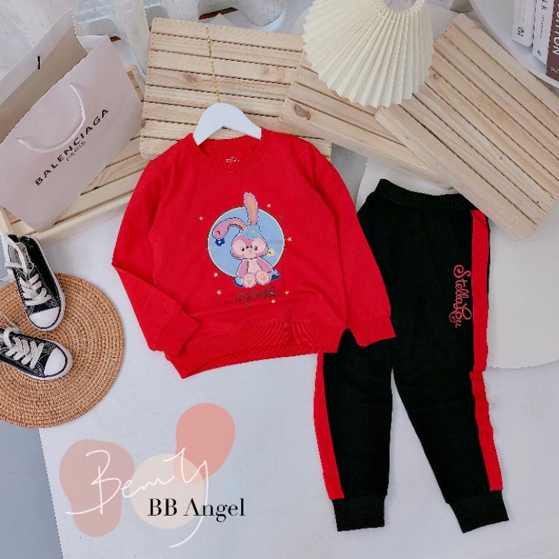 Bộ da cá nhà máy Bb Angel cho bé gái lớn
