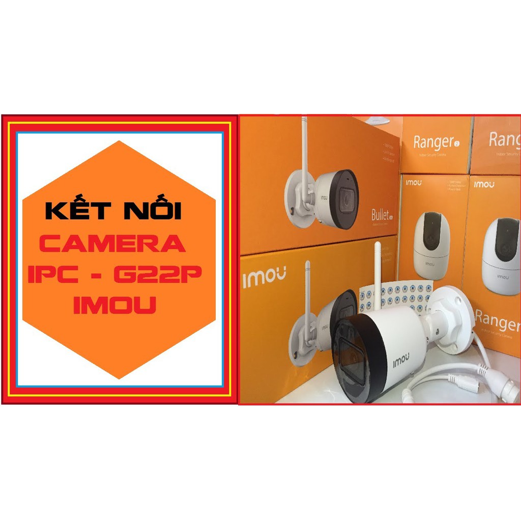 Camera ngoài trời IPC-G22P- imou chính hãng, Hình ảnh sắc nét Full 1080P- Xoay 360 đàm thoại 2 chiều hồng ngoại về đêm