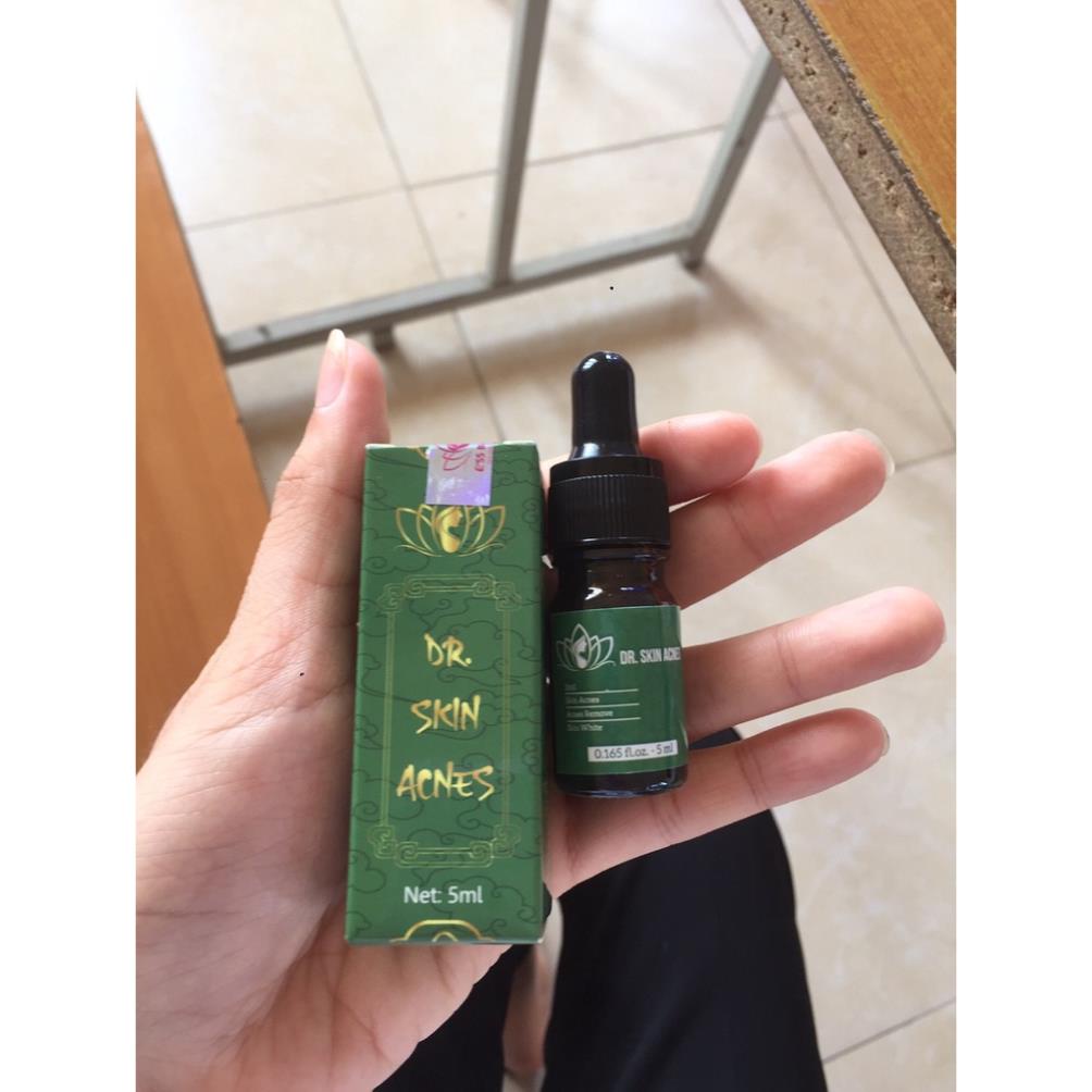 Serum mụn Dr.Skin acnes 5ml đánh bay mụn hết thâm làm mịn da hiệu quả trong 7 ngày